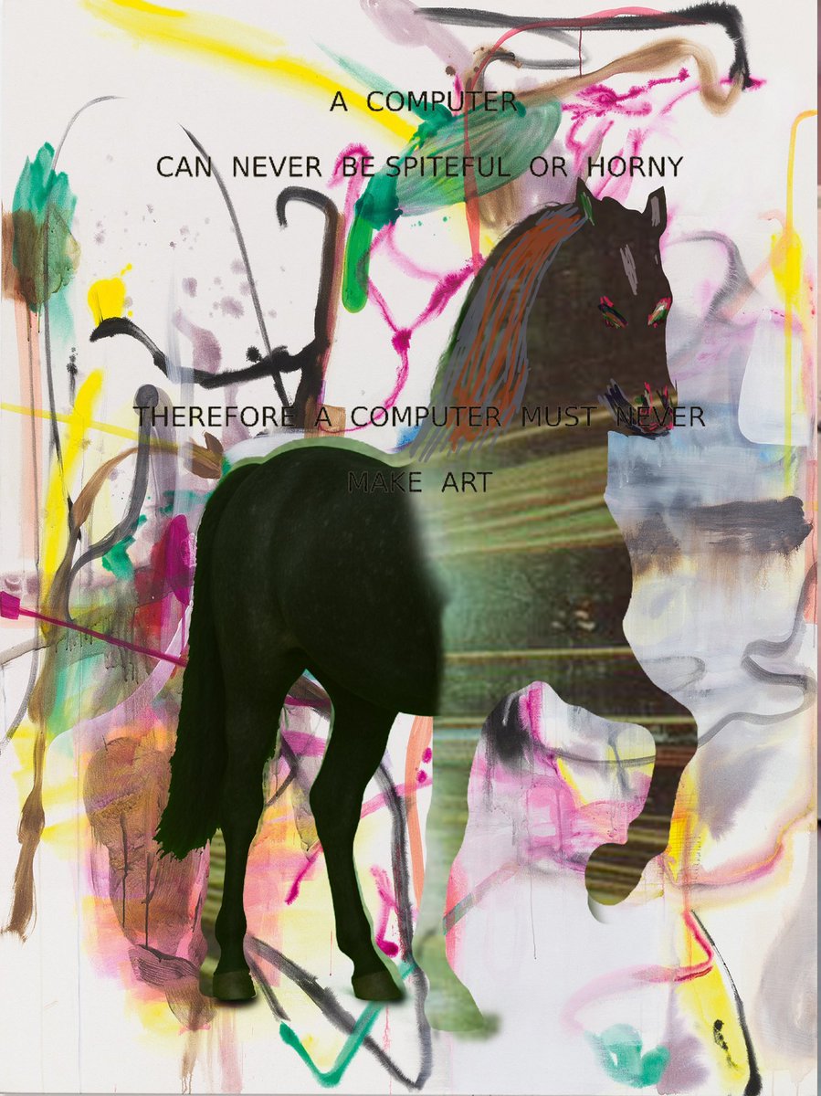 a computer can never be spiteful or horny therefore a computer must never make art

horses?2 by <a href="/CreamyDreamy/">five million and forty naughty shorty</a> released on <a href="/vvvdotso/">VVV.SO</a>