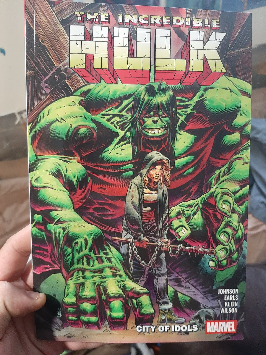 Dan Niles (@dannileswrestle) on Twitter photo Now reading Incredible Hulk: City Of Idols 👊
Been eating up this horror Hulk series like candy. The art is unbelievable!
<a href="/PhillipKJohnson/">Phillip Kennedy Johnson</a> <a href="/NicKlein/">NIC🌩KLEIN</a> <a href="/allthingshulk/">All Things Hulk Talk!</a> Now reading Incredible Hulk: City Of Idols 👊
Been eating up this horror Hulk series like candy. The art is unbelievable!
<a href="/PhillipKJohnson/">Phillip Kennedy Johnson</a> <a href="/NicKlein/">NIC🌩KLEIN</a> <a href="/allthingshulk/">All Things Hulk Talk!</a>