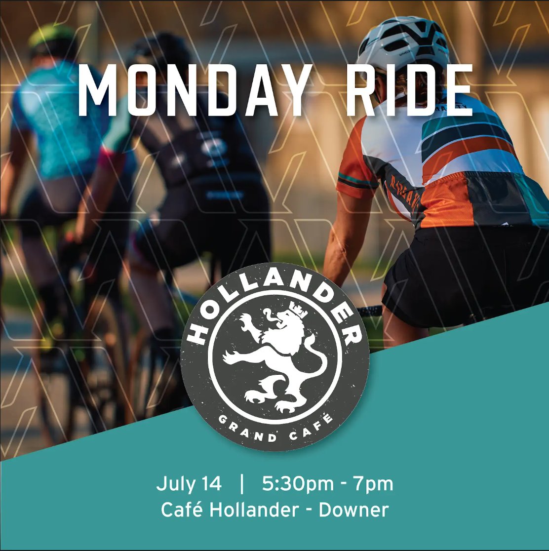 Ride Audaxity (@rideaudaxity) on Twitter photo Pedal into your week with Audaxity! 🚲
Join us tomorrow, July 14 at 5:30pm for our Monday Ride series at Cafe Hollander.
📍 2608 N. Downer Ave, Milwaukee
Questions? Contact heidi@audaxity.org Pedal into your week with Audaxity! 🚲
Join us tomorrow, July 14 at 5:30pm for our Monday Ride series at Cafe Hollander.
📍 2608 N. Downer Ave, Milwaukee
Questions? Contact heidi@audaxity.org