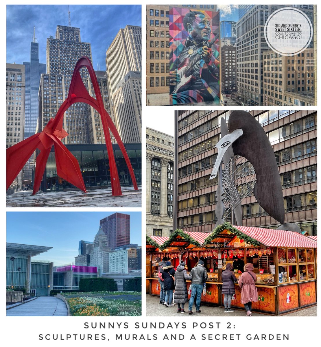 🖼️ #SunnysSundays Post 2: Sculptures, murals &amp; a secret garden! 🎨🌿
Take a creative stroll through the Loop—see the Picasso, Muddy Waters mural, Calder’s Flamingo, and Lurie Garden.
🎉 Part of Sid &amp; Sunny’s Sweet 16: Countdown to Chicago!
👉 aacap.org/AnnualMeeting-…
#AACAP2025