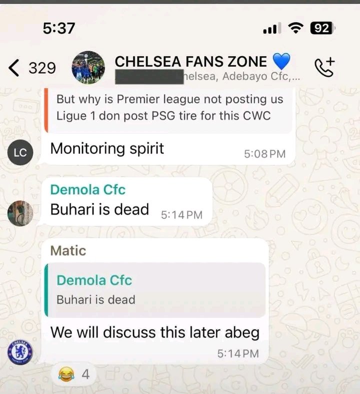 Rest in peace Baba Buhari 😭😭