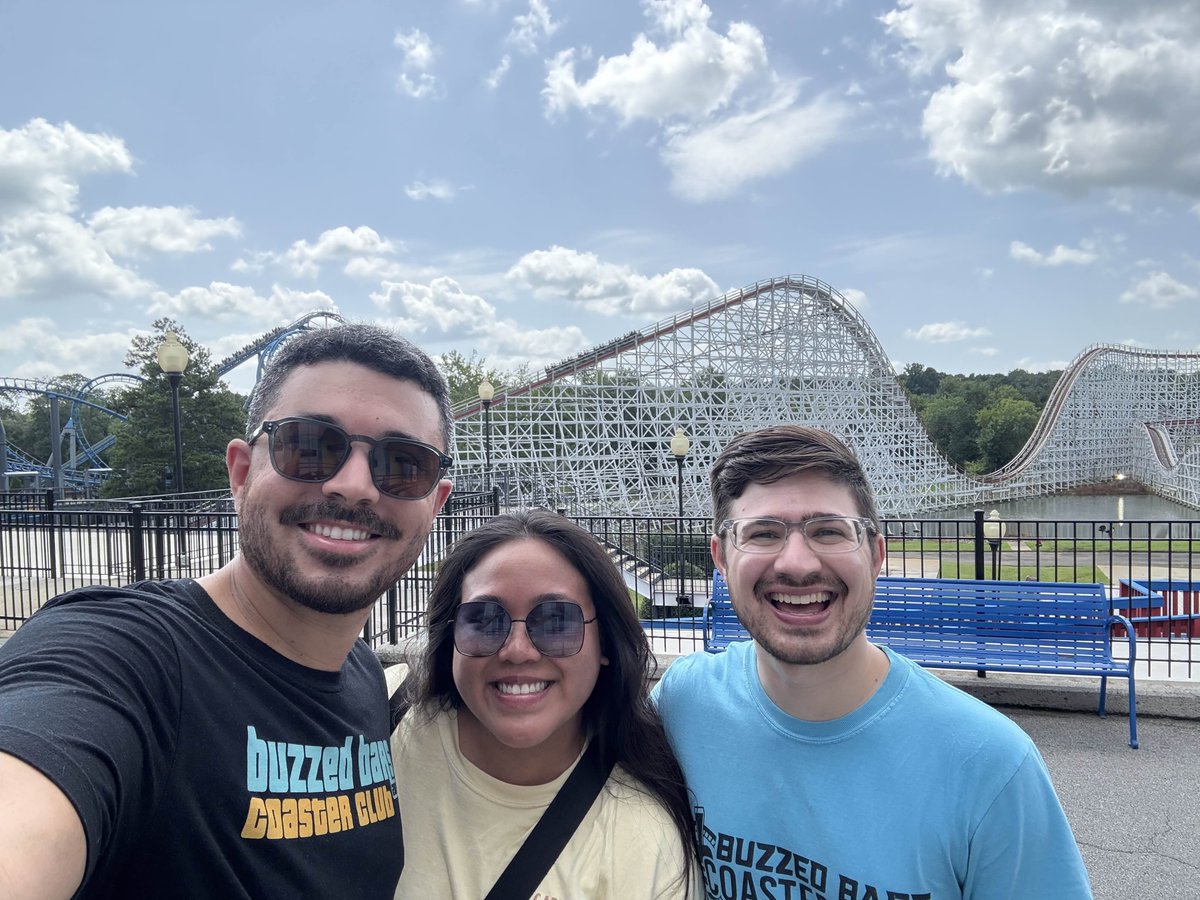 T_C_SPod's tweet image. Half the TCS crew (plus special guest Shea) is at @sfovergeorgia today!