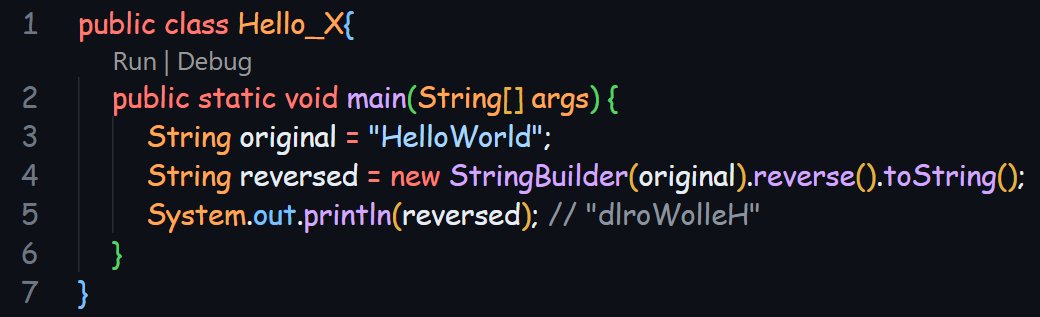 ARAVINDHAN_J_23's tweet image. ☕ Learn Java code to reverse a string in two ways: using built-in functions and without them. 💛
#javacareer #DeveloperLife #CodingJourney #learntocode