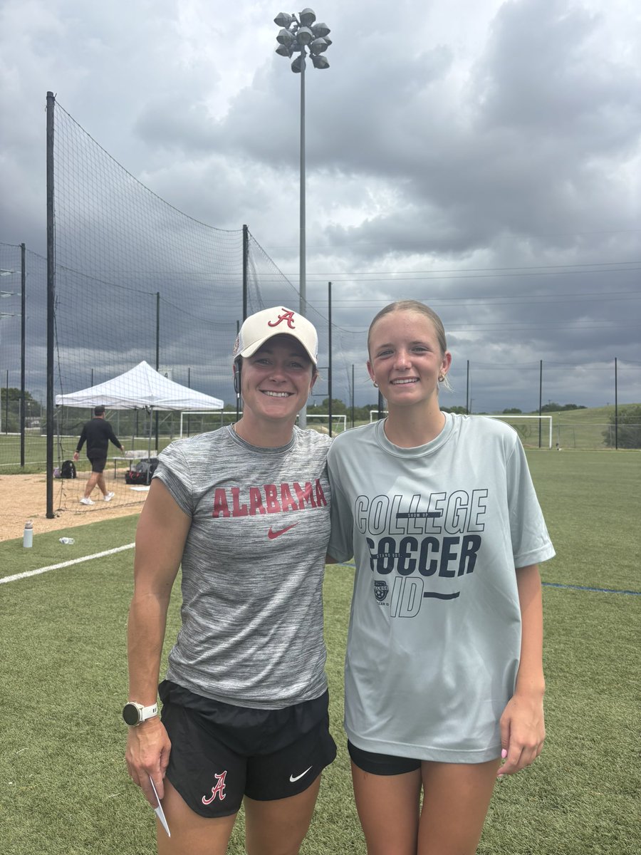 Sarah Wheeler (@sarahwheeler_14) on Twitter photo Thanks to the coaches at the <a href="/CollegeSoccerID/">College Soccer ID</a> San Antonio ID camp!
<a href="/Challenge09ECNL/">Challenge 09 ECNL</a> <a href="/ChallengeSoccer/">Challenge Soccer Club</a> <a href="/ImYouthSoccer/">ECNL/GA/Recruiting/College Soccer</a> <a href="/PrepSoccer/">Prep Soccer ⚽️</a> <a href="/TopDrawerSoccer/">TopDrawerSoccer</a> Thanks to the coaches at the <a href="/CollegeSoccerID/">College Soccer ID</a> San Antonio ID camp!
<a href="/Challenge09ECNL/">Challenge 09 ECNL</a> <a href="/ChallengeSoccer/">Challenge Soccer Club</a> <a href="/ImYouthSoccer/">ECNL/GA/Recruiting/College Soccer</a> <a href="/PrepSoccer/">Prep Soccer ⚽️</a> <a href="/TopDrawerSoccer/">TopDrawerSoccer</a>