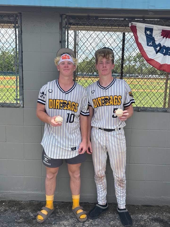‘28 Jacob Sands and ‘27 Judson Friese both went DEEP flies 💣💣 today at BCS National Championships! Sands with a solo shot to dead center in the 3rd and Friese with a grand slam to right center in the 5th! #BCS 

#MHSDUDES | #CultureWins