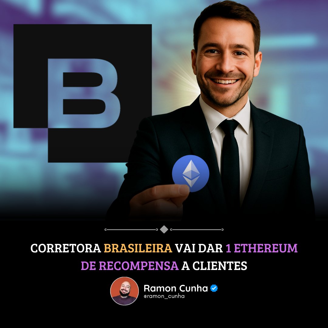 euramoncunha's tweet image. 🚨 Corretora brasileira vai distribuir 1 Ethereum como recompensa para seus clientes! 👀💰
Uma nova jogada para atrair investidores no mercado cripto nacional.
Você participaria? #Ethereum #Cripto #Brasil