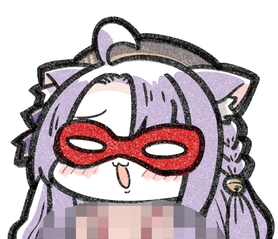 「コレは今回つくったマスクドしぃあさん #しぃあーと」|221(ﾂﾂｲﾁ)同人作家VTuber@月一で電子同人誌制作中のイラスト