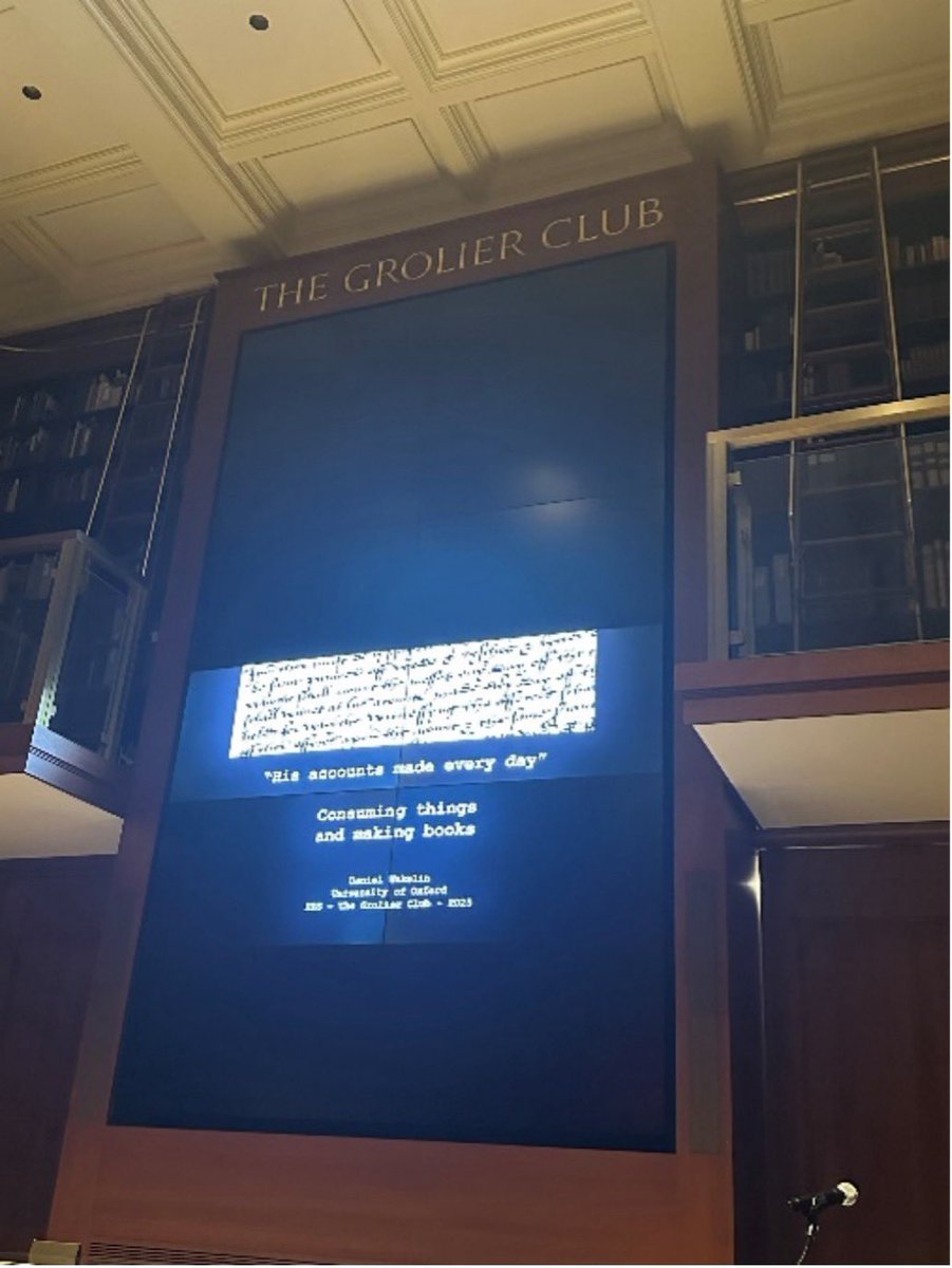 StAndGradSchool's tweet image. Thanks to the GSIS Interdisciplinary PhD Research & Travel Fund, one of our researchers presented at the Early Book Society’s 19th Conference at NYU 🗽 on nationalism in Confessio Amantis. Highlights included viewing MS M.126 at the Morgan Library.
#PGR #MedievalStudies