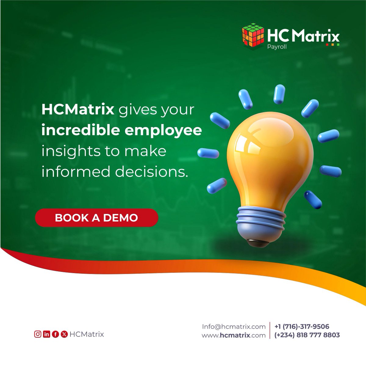 HCMatrix1's tweet image. Data-driven decisions transformed Amazon, why not your business?

With HCMatrix, get insights to boost employee performance, streamline operations &amp;amp; drive growth.

📊 Book a demo today hcmatrix.com

#DataDriven #HRTech #HCMatrix #BusinessSuccess