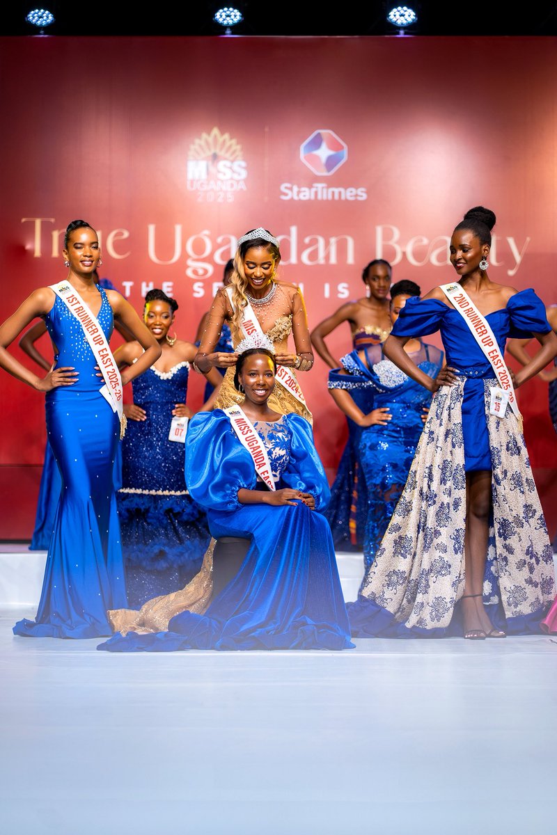 To our newly crowned Miss Uganda East, Naigaga Miriam! You have proven yourself to be a true queen &amp; I'm beyond thrilled to welcome you to the Miss Uganda family! 🌟

And to our stunning runners-up:
1st Runner Up: Terry Mellisa 👏
2nd Runner Up: Nairuba Patricia 👏