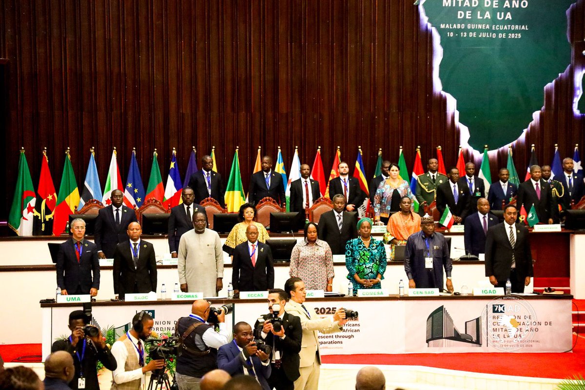 DrWorkneh's tweet image. At the 7th AU Mid-Year Coordination Meeting in Malabo, we stand at a critical juncture, not just to reflect, but to redefine Africa’s path forward.
The alignment between the African Union and Regional Economic Communities is no longer optional, it is essential. Our strength lies…
