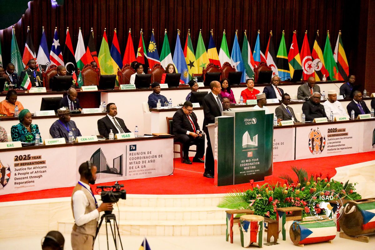 DrWorkneh's tweet image. At the 7th AU Mid-Year Coordination Meeting in Malabo, we stand at a critical juncture, not just to reflect, but to redefine Africa’s path forward.
The alignment between the African Union and Regional Economic Communities is no longer optional, it is essential. Our strength lies…
