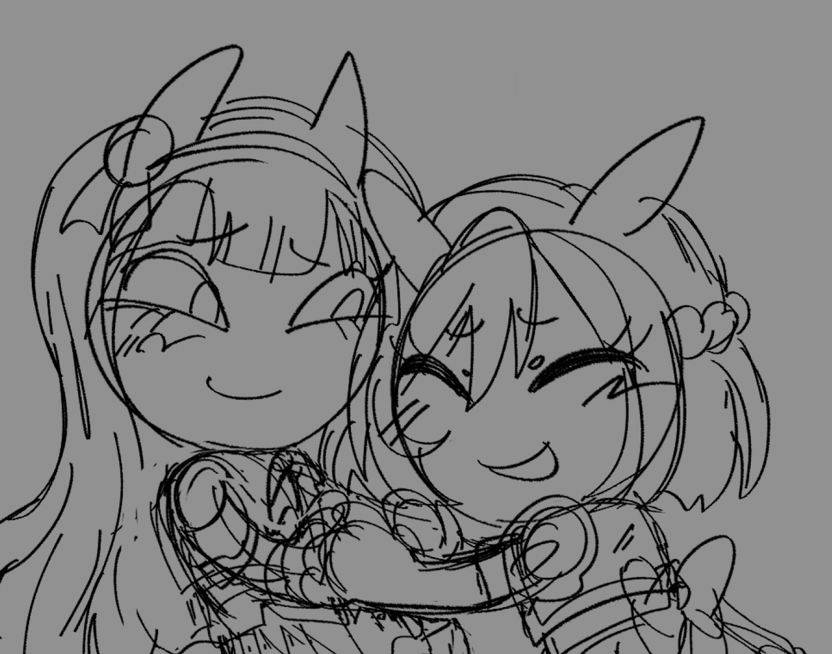 Voidlace's tweet image. #umamusume charm wips