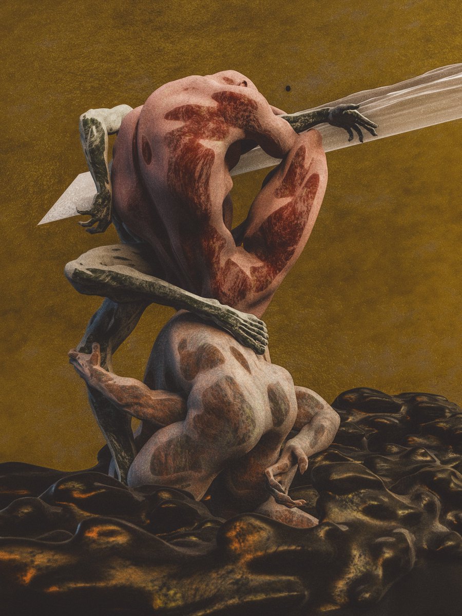 chowzuh's tweet image. My available work and where to find it (1/1/X, Editions, & 1/1) ‼️🧵‼️
1/1/X - When Life Feels Heavy - @Ninfa_io
🔗 chewystoll.ninfa.io/browse