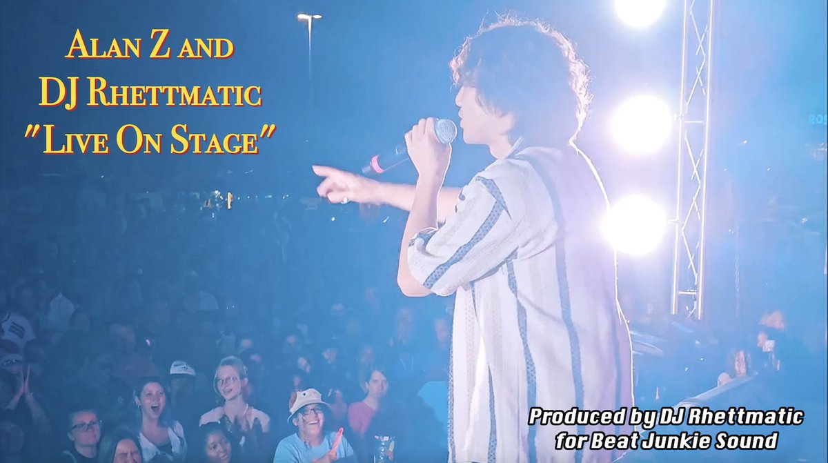 Our music video for "Live On Stage" is out now! In addition to me and DJ <a href="/rhettmatic/">rhettmatic</a> doing our thing, I added show memories from my tour life, including ATL, Puerto Rico, New Orleans, Seattle, Cali, Tennessee, North Carolina, and Asia. Watch here: youtu.be/gqakpKnfClE?si…