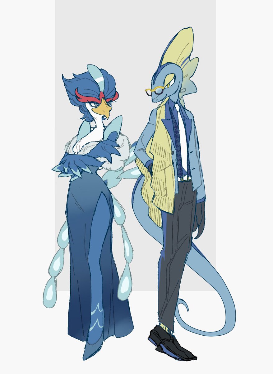 LikoQuaquaval's tweet image. 🦚♀️ X 🦎♂️
A secret agent and a princess.
Paldea and Galar
#anipoke #Pokemon #paldea #galar #fanart