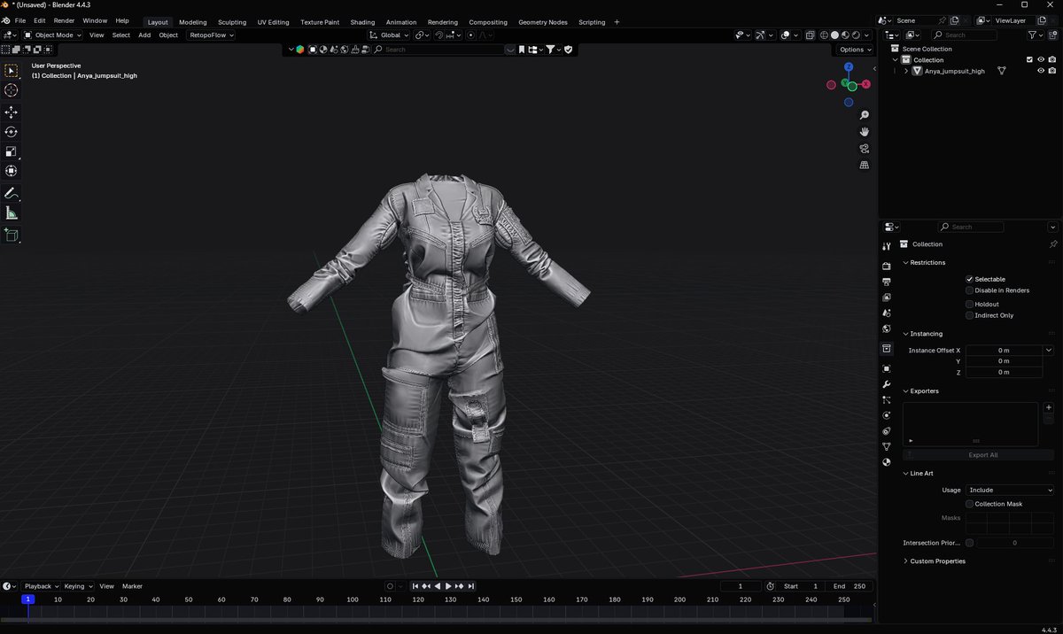 Anya model i started, need to finish this sometime
