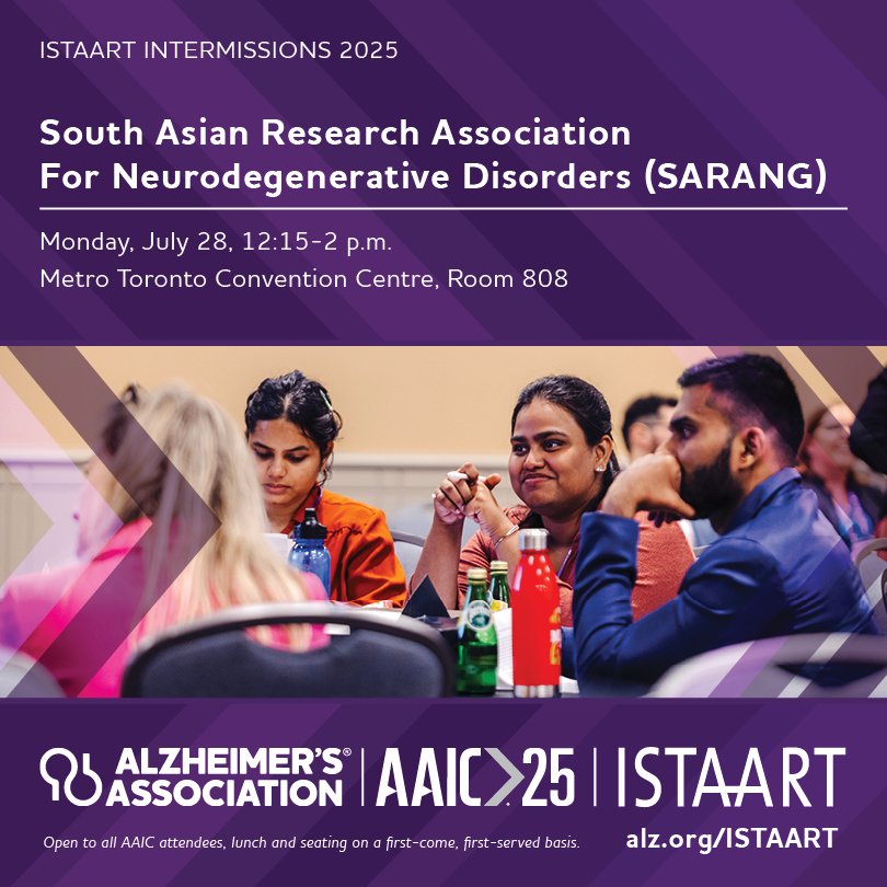 NehaDubey_nd's tweet image. In 2024, I dreamed of a space where South Asian dementia researchers could connect and feel a true sense of belonging. A year later, that idea is a reality.
#SARANG is launching at #AAIC25, our first gathering of community, collaboration, and shared purpose in Toronto!
#ISTAART