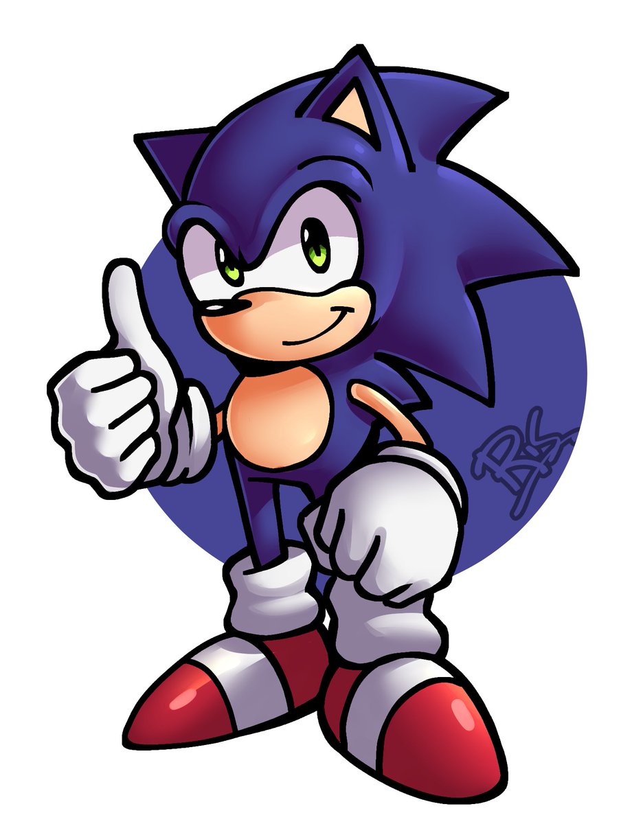 yuri_theawesome's tweet image. Sonic
...
The body is round