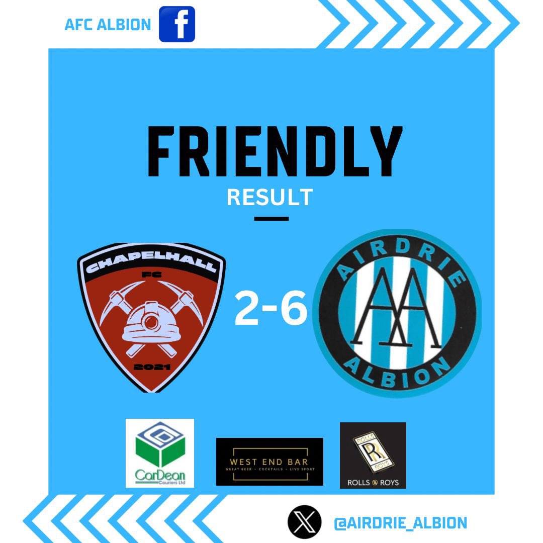 Airdrie Albion tweet media