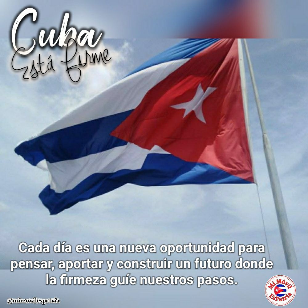 🇨🇺 #CubaEstaFirme: Ante los desafíos, nuestra resistencia y unidad son inquebrantables. ¡La Revolución sigue adelante! #Cuba <a href="/DiazCanelB/">Miguel Díaz-Canel Bermúdez</a> <a href="/DiazCanelB/">Miguel Díaz-Canel Bermúdez</a> <a href="/regueiro_ale/">Vladimir Regueiro Ale</a> <a href="/YeniWL/">Yeni WL</a> <a href="/Ciri2015/">Cira M. de León Gil</a>