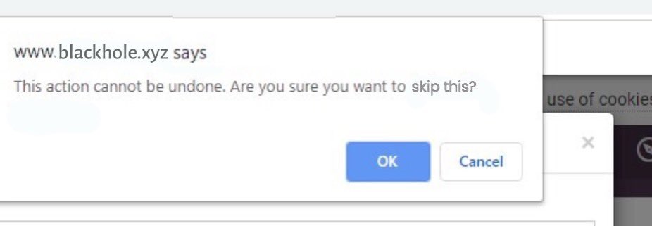 CANCEL! CANCEL! CANCEL!