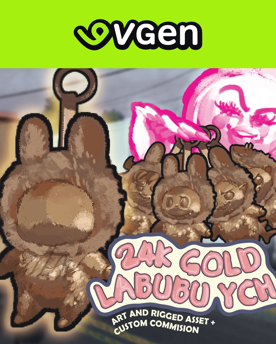 Yes! time is hard,
I might or might not be selling 24K Gold Labubu on the side of the road, allegedly😶‍🌫️
.
Come meet me in the back alley if you want one🔗⬇️