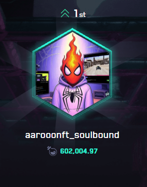 AaroooNFT l CGG I KEK I Soulbound (@aarooonft) on Twitter photo New Day, New Goal reached on <a href="/Soulbound_TV/">Soulbound TV</a> I just hit the 600k xp mark on soulbound, Grind never stops!! ๐ฅ New Day, New Goal reached on <a href="/Soulbound_TV/">Soulbound TV</a> I just hit the 600k xp mark on soulbound, Grind never stops!! ๐ฅ