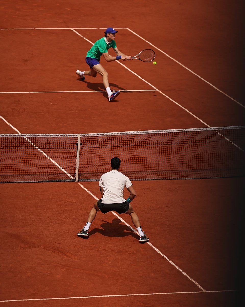 🇪🇸Carlos Alcaraz, 22 años
🏆US Open 2022
🏆Wimbledon 2023
🏆RG 2024
🏆Wimbledon 2024
🏆RG 2025

🇮🇹Jannik Sinner, 23 años
🏆Australian Open 2024
🏆US Open 2024
🏆Australian Open 2025
🏆Wimbledon 2025

El nuevo clásico del tenis 🎾 es casi un hecho.