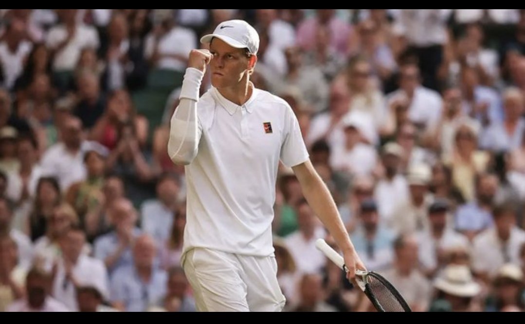 Shubham_Rayate7's tweet photo. JANNIK SINNER BEATS CARLOS ALCARAZ TO WIN HIS FIRST WIMBLEDON TITLE 🏆 @janniksin

WELL PLAYED @carlosalcaraz

#Wimbledon #Sinner #Alcaraz  #alcarazsinner https://t.co/Lkbg83kQ0l