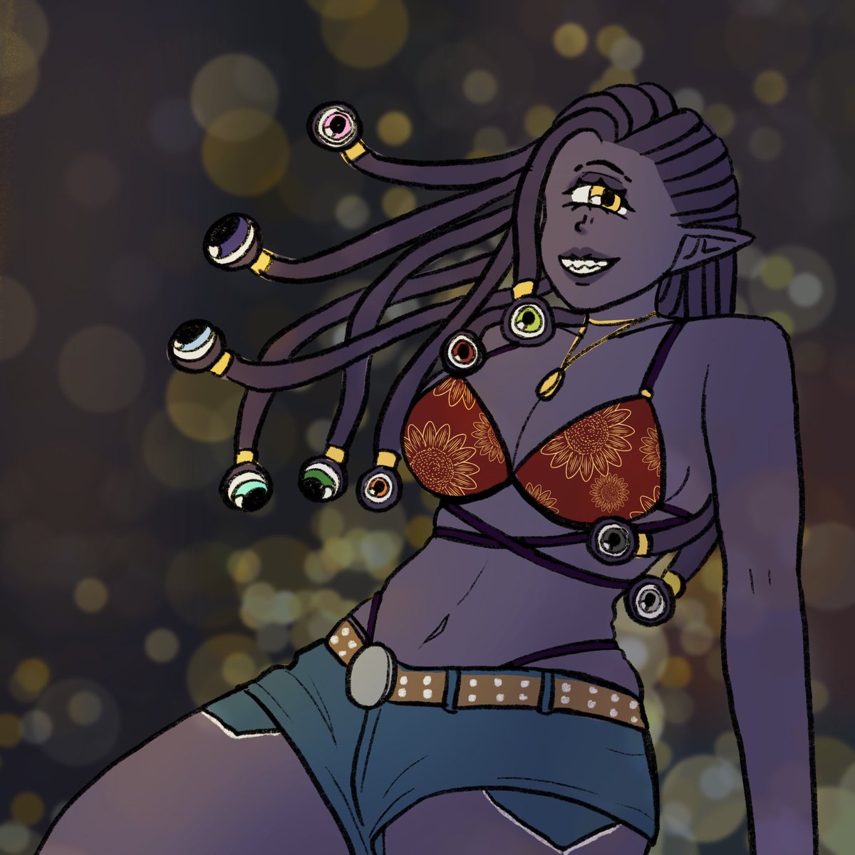 (เห็นๆ ทุกคนเล่นกัน เลยวาดด้วย!)

(ถึงจะไม่รู้ว่าคนสวยคนนั้นเป็นใครแต่สวยสุดๆไปเลย!)
(มีเบสในรีเพลยค่ะ!)