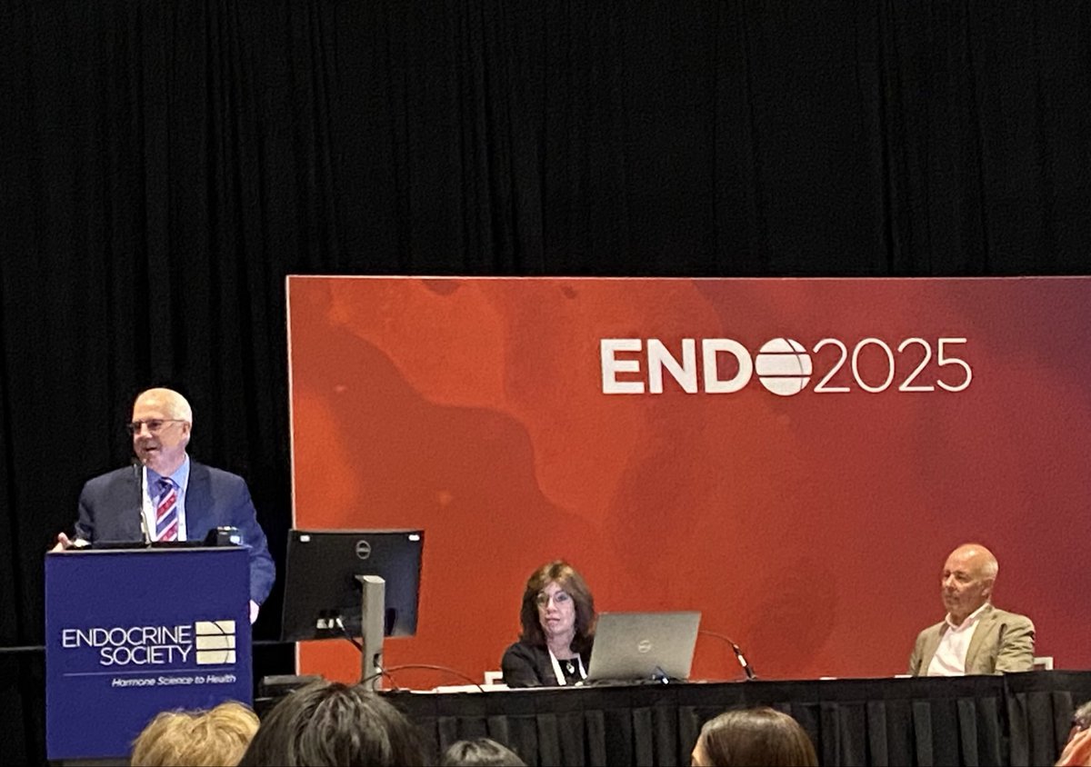 YTobiHarris's tweet image. Enjoying the debate on Active Surveillance of Low-Risk Differentiated Thyroid Cancer with Mike Tuttle and Markus Luster at #ENDO2025!
@TheEndoSociety