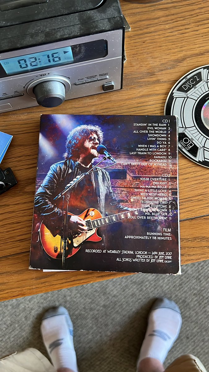 ryangraham0528's tweet photo. @JeffLynnesELO I bought tickets for my dad &amp; myself for your show. Of course we are gutted your aren’t able to perform for your BST Hyde Park show. We both hope your get well soon &amp; we are currently listening to your Wembley show CD https://t.co/gHGQAVKmHf
