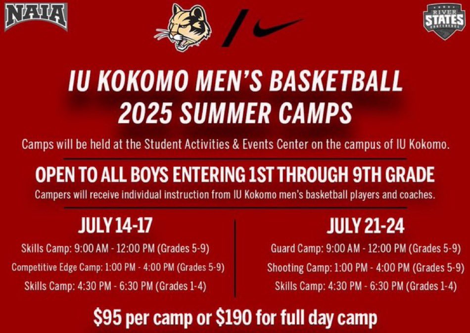 CoachEricEch's tweet image. Starts Tomorrow! Info Contact Coach E at (812) 480-3614. Let's Go!