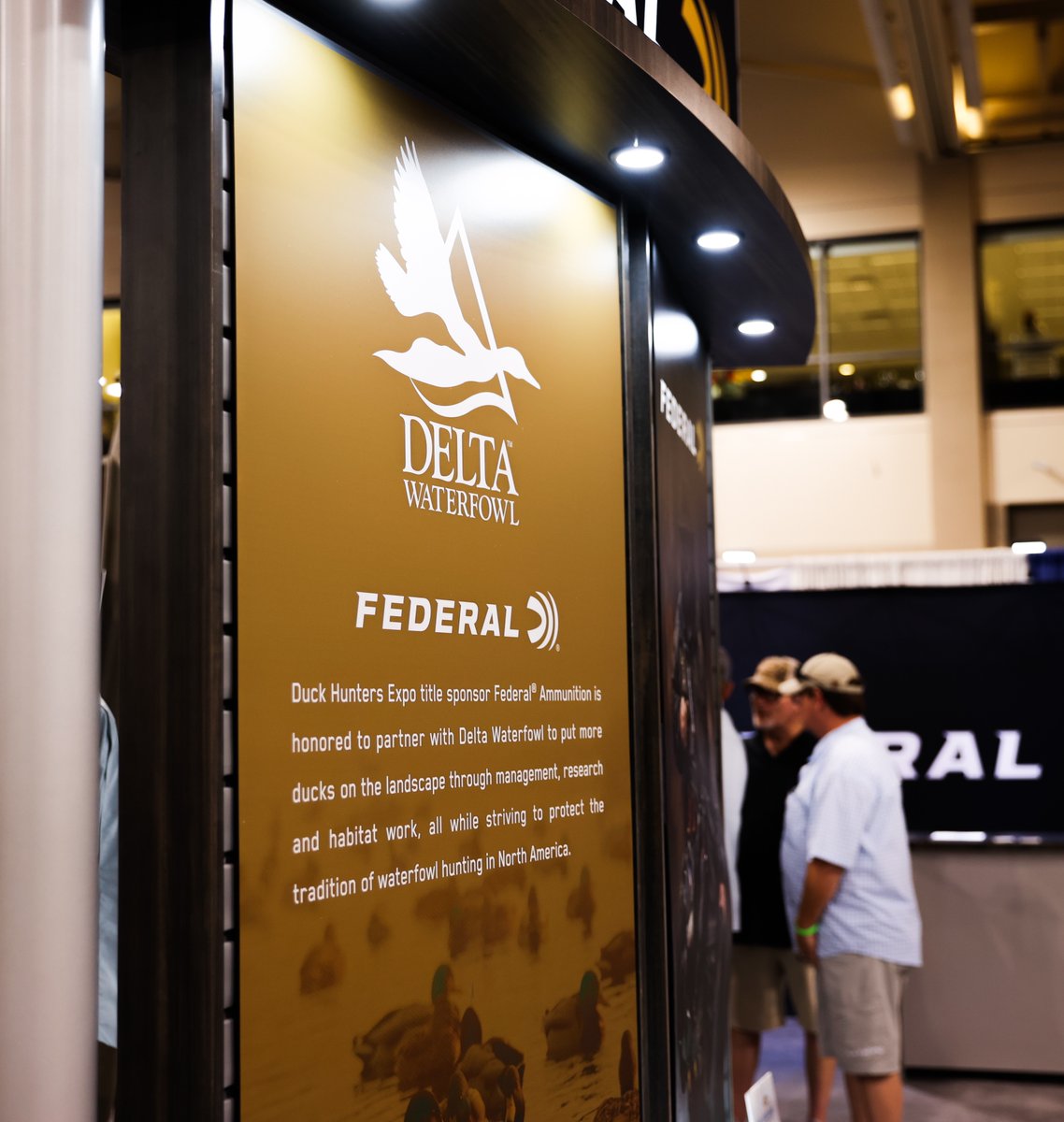 A big shoutout to Federal Premium Ammunition for once again being the presenting sponsor of the 2025 Delta Waterfowl Expo. Their continued support helps make this incredible event possible!

Only 12 days to go. Who’s coming to Oklahoma City?