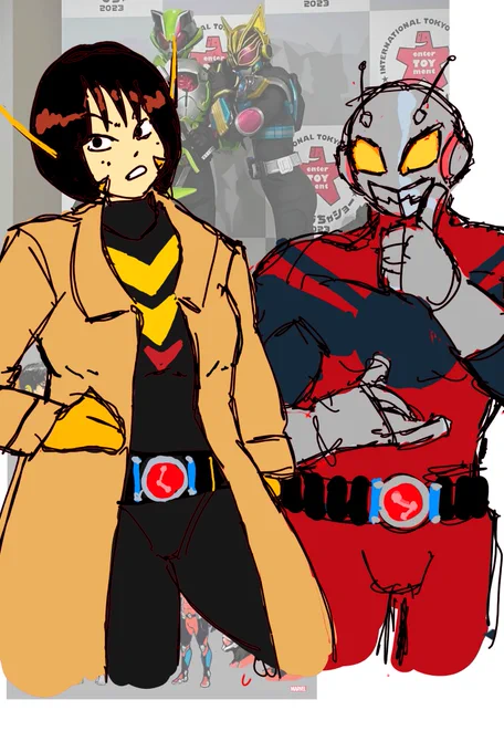 I'm gonna do that other Antman and Wasp drawing but I NEED to find the right pose for a couple. If y'all got any ideas, pls share em!