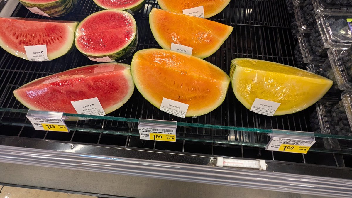 Am I the last to know about this multicolor watermelon thing?