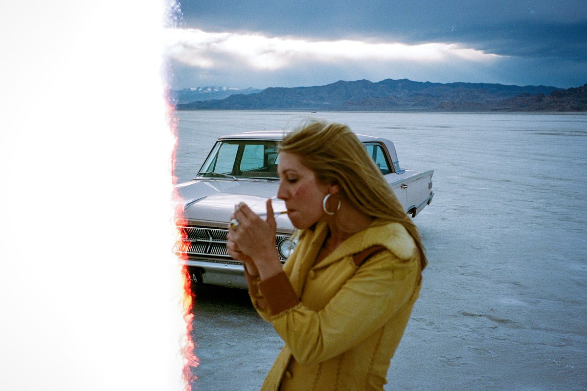 Shades of Blue on 35mm film