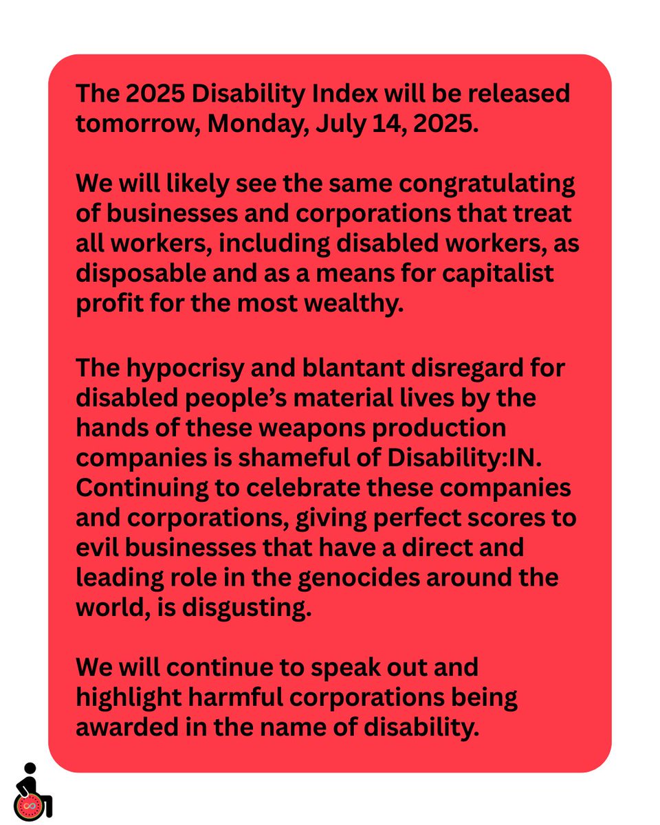 Disability Divest tweet media