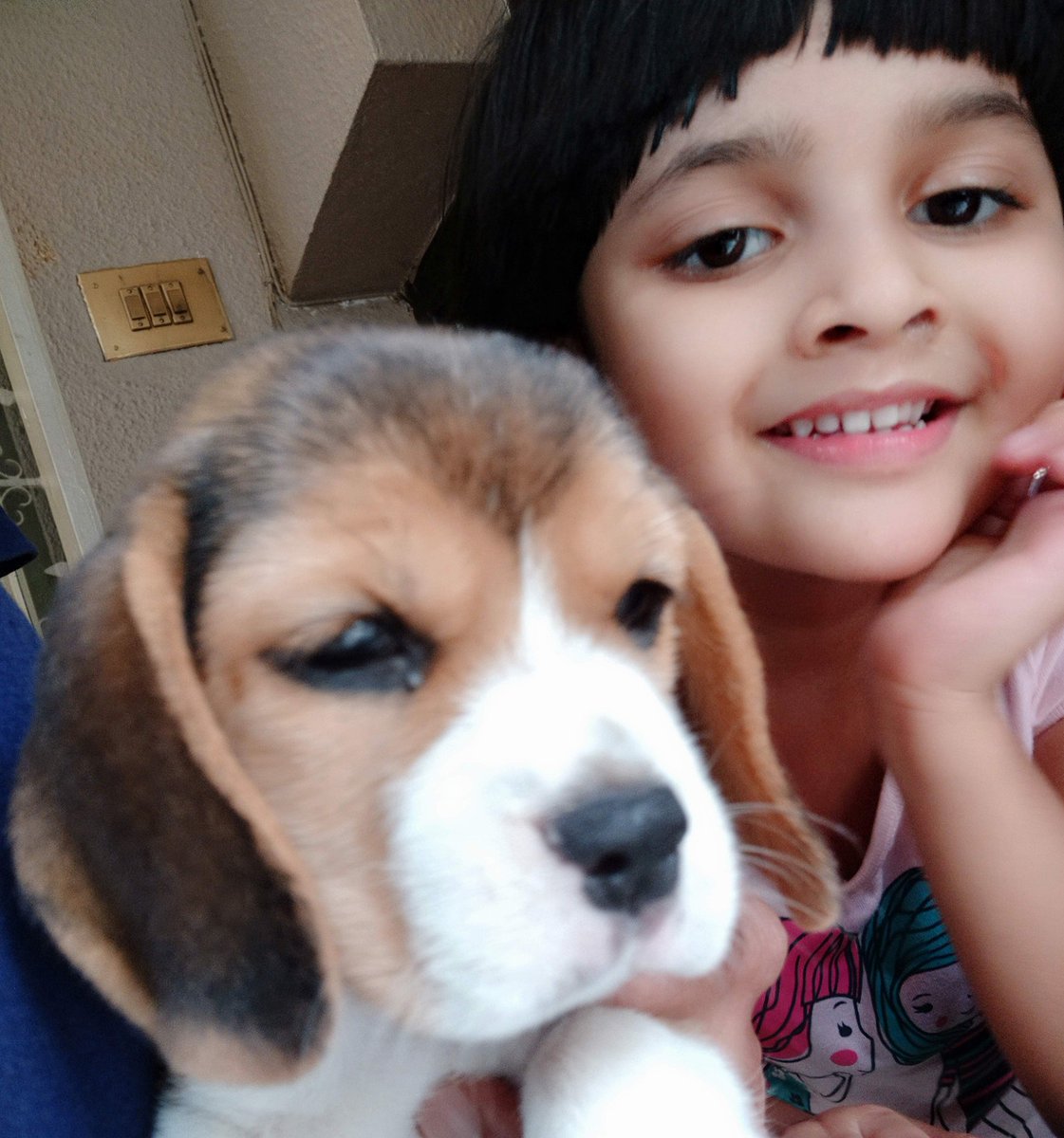 rajeshkumarpv's tweet image. Got her 7 years back on a July 14th.   Even at 12am, she's giving me company while watching #wimbledonfinals with her sleepy eyes.  Daughter named her Sasha. Never left her alone since then. 🎂 . Unconditional Love 💕.