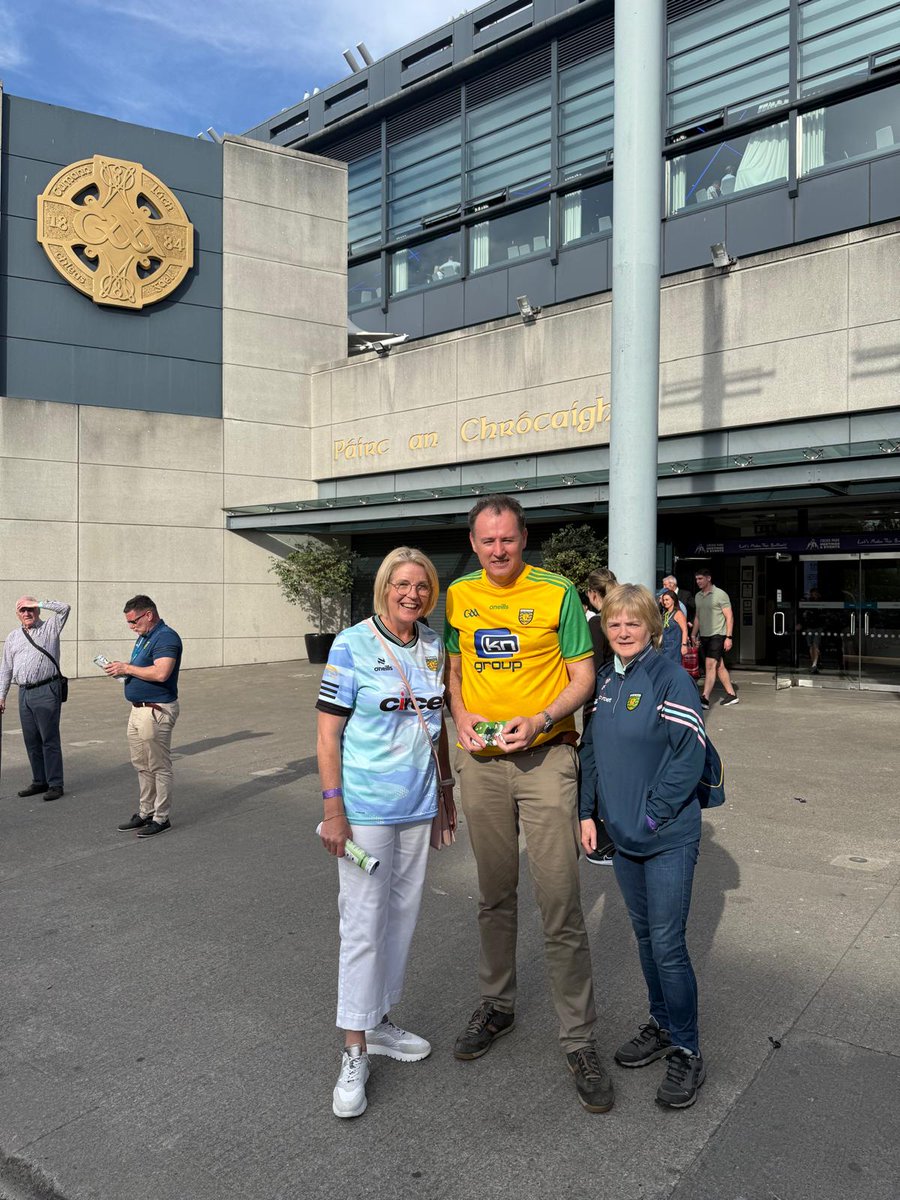McConalogue's tweet image. It was another fruitful day in Croke Park for Donegal as they advanced to the All-Ireland Senior Football Championship Final.
There was a great atmosphere and brilliant support for the Ulster champions at GAA's headquarters.
Roll on the final.
#donegalgaa