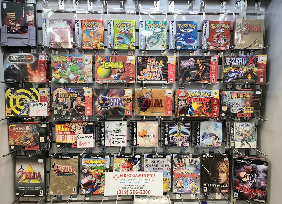 I would like everyone to take a moment to appreciate our Cedar Falls retro video game cabinet.