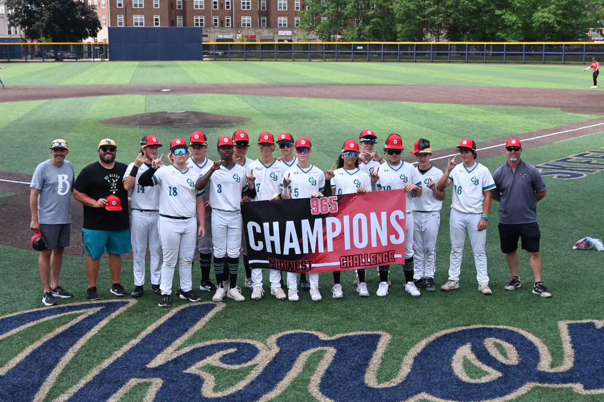 CHAMPIONS! 🏆🦬🤘🏻

15U is perfect this weekend, Winning the Akron Zips Invite! Going a perfect 5-0 with 3 one run games! They beat a talented Ohio Elite team in the Championship Game 2-1. 🤘🏻🦬