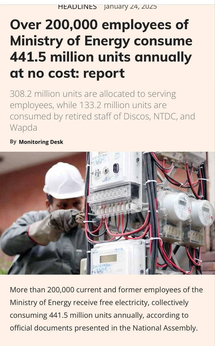 اگر ن لیگ حکومت مفت یونٹ اور بجلی چوری کاخاتمہ200 یونٹ پوٹیکٹڈسلیب بڑھاکر300یونٹ اور اسپر6ماہ والاظلم ختم کردےتواس حکومت کی مقبولیت کو کوئی چھو بھی نہیں سکے گا اوراگلا الیکشن دو تہائی اکثریت سے ن لیگ کاپکا 💯 
<a href="/RShahzaddk/">RAShahzaddk</a>
#SlabSystemNahiChalega 
#SlabSystemMinimum300Unit