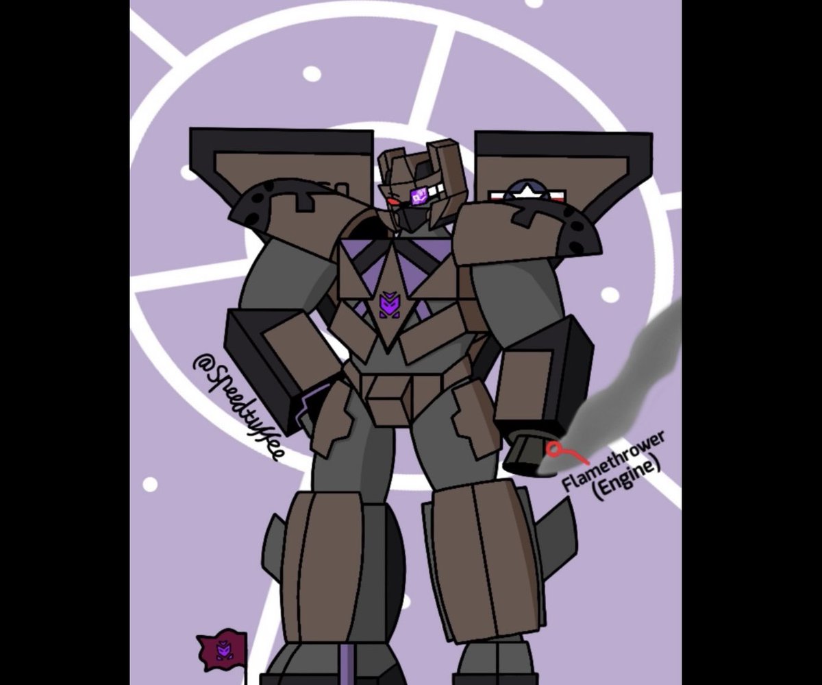 SpeedTuffee's tweet image. I just need to make a design for Swindle, and I&apos;ll have the entire Combaticon team finished 😇

#Transformers #Transformersfanart #redesign