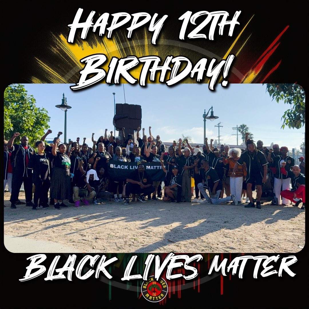 blmgrassroots's tweet image. On our 12th birthday, please support the work of the REAL #BlackLivesMatter!
blmgrassroots.org/donate