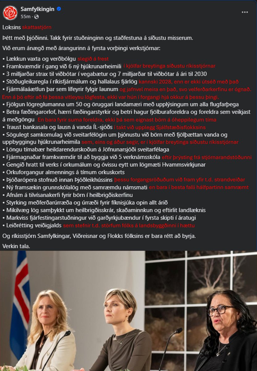 Það er greinilega margt sem þarfnast leiðréttingar 🤠