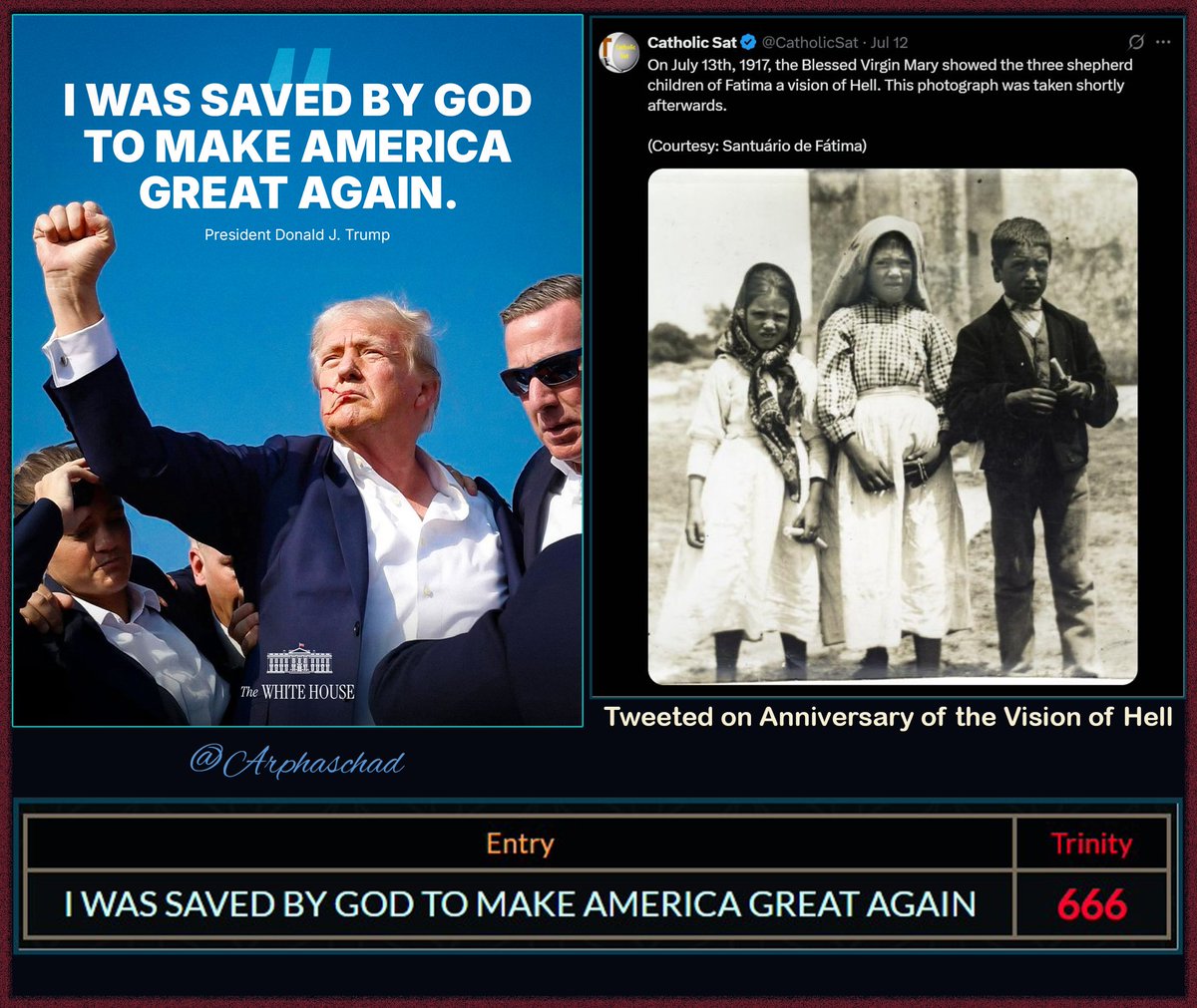 arphaschad's tweet photo. #Donald_Trump #Trinty #VisionofHell #StJohnPaulII
#OurLadyofFatima #VirginMary #WashingtonDC https://t.co/Qj1ILGsF4K