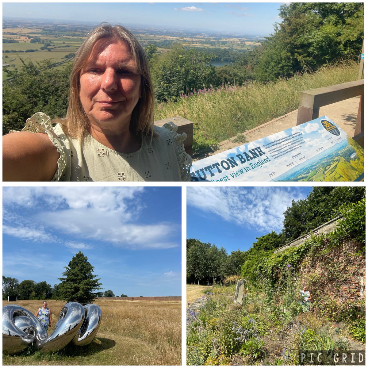 Fiona Rogers MBA RN SCPHN SN QN (@firogers3) on Twitter photo Some lovely walking #NHS1000miles this week in a sunny North Yorks inc Sculpture park at Thirsk Hall open for <a href="/NGSOpenGardens/">National Garden Scheme</a> and Sutton Bank <a href="/NorthYorkMoors/">North York Moors NP</a> 25m to add <a href="/KathEvans2/">🌟 Kath Evans RGN RSCN 💙💛</a> <a href="/shiv_smith/">Shiv Smith 💙</a> Some lovely walking #NHS1000miles this week in a sunny North Yorks inc Sculpture park at Thirsk Hall open for <a href="/NGSOpenGardens/">National Garden Scheme</a> and Sutton Bank <a href="/NorthYorkMoors/">North York Moors NP</a> 25m to add <a href="/KathEvans2/">🌟 Kath Evans RGN RSCN 💙💛</a> <a href="/shiv_smith/">Shiv Smith 💙</a>