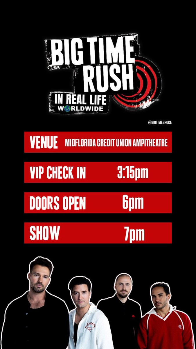 BigTimeBroke_'s tweet image. TIMINGS FOR TODAYS SHOW